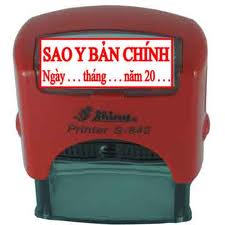 Dấu sao y bản chính